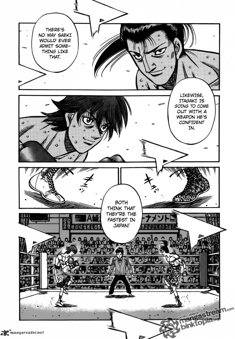 Hajime No Ippo Chapter 955 : Hedgehog Vs Speed Star - Picture 3