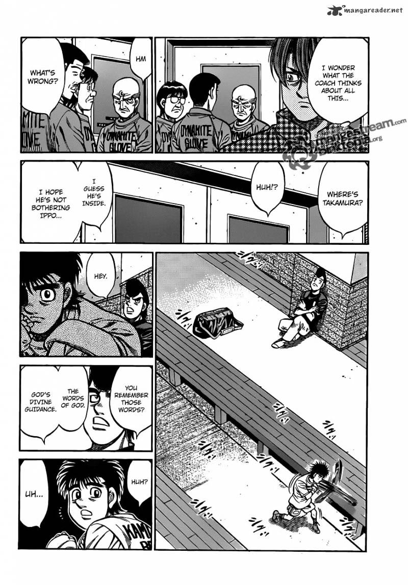 Hajime No Ippo Chapter 930 : The Bell S About To Ring - Picture 2