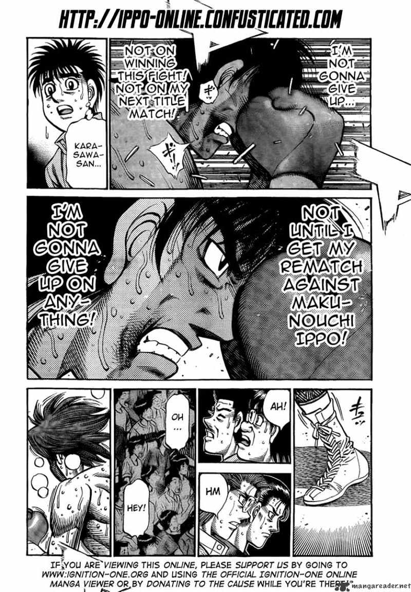 Hajime No Ippo Chapter 910 : The Ecstacy Of Progress - Picture 2