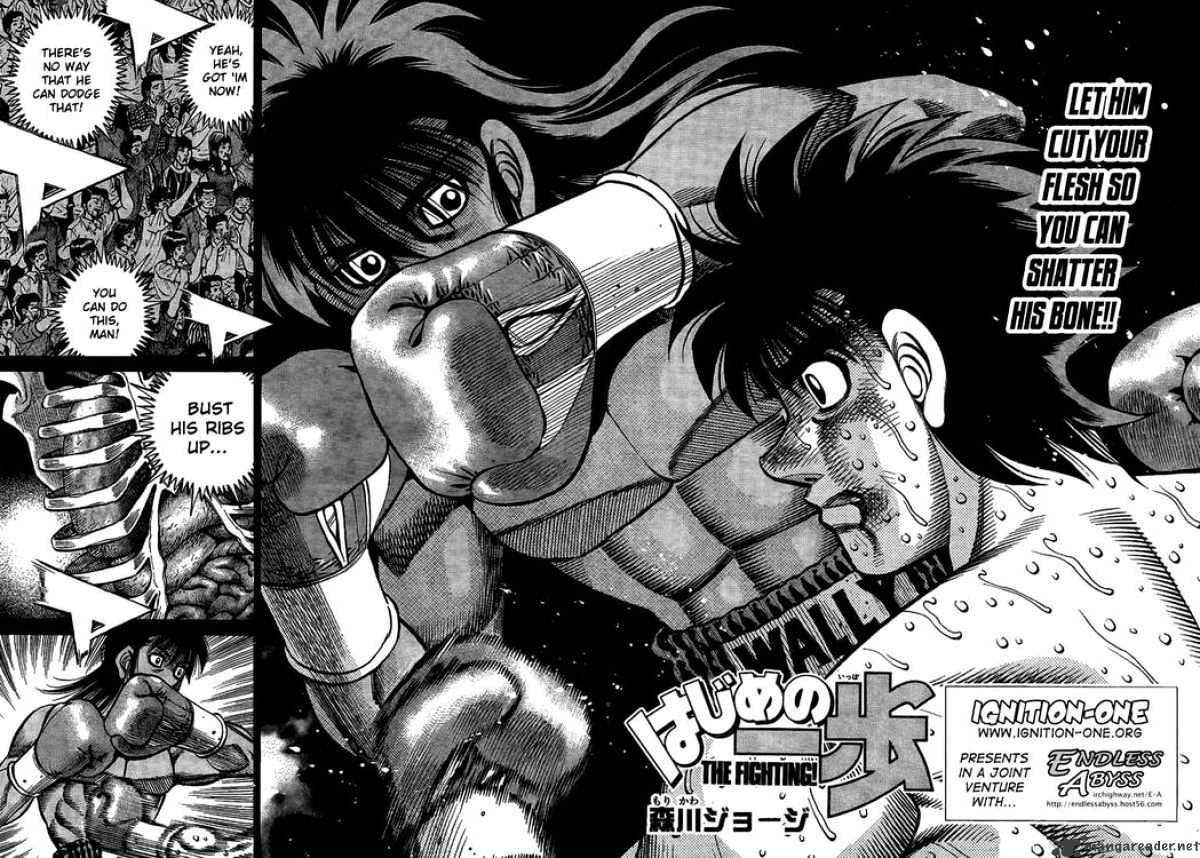 Hajime No Ippo Chapter 880 : As Many Times As It Takes - Picture 2