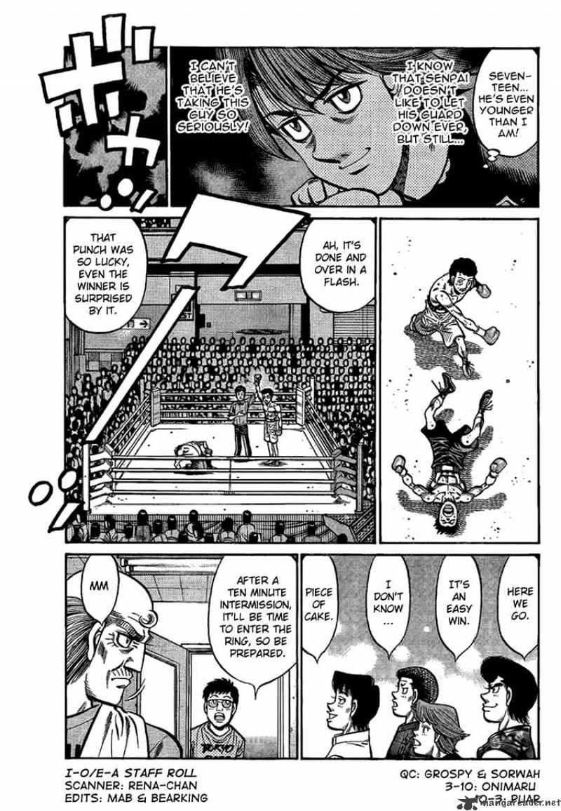 Hajime No Ippo Chapter 865 : Higher Upper Class Image - Picture 3