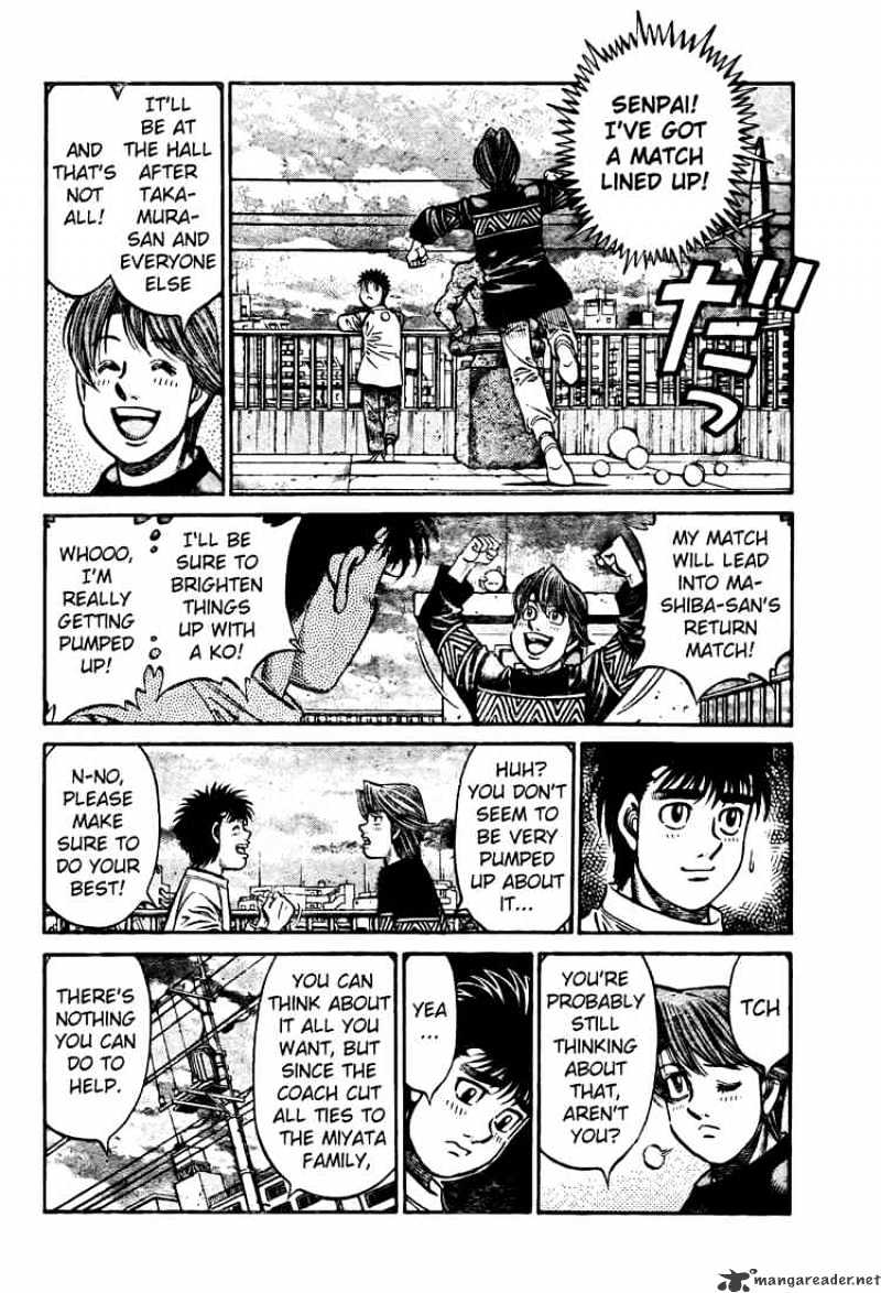 Hajime No Ippo Chapter 808 : Better Off Not Seeing - Picture 2