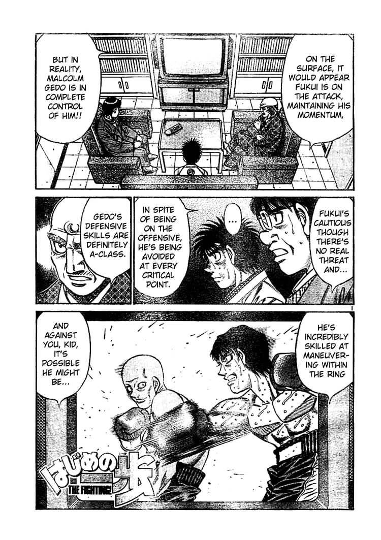 Hajime No Ippo Chapter 761 : Nature Of The Magic - Picture 1