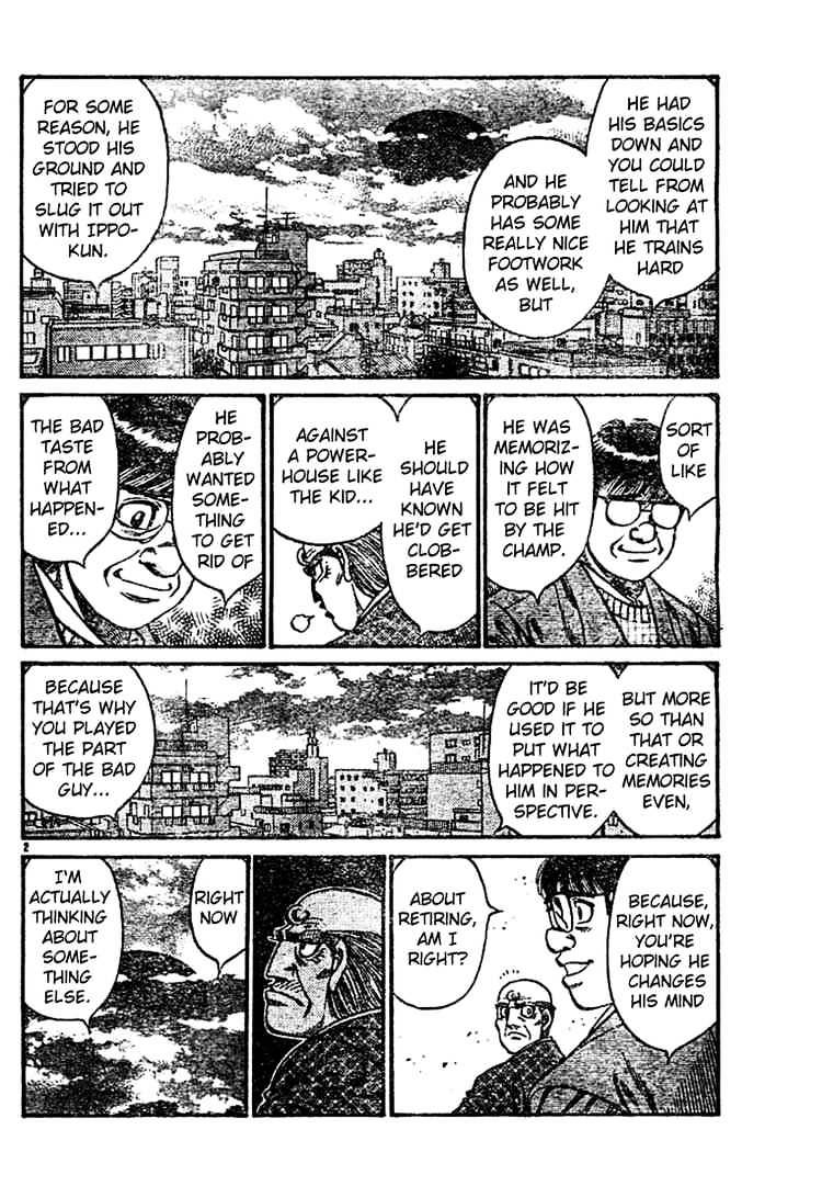 Hajime No Ippo Chapter 760 : Magic Inside The Ring - Picture 2