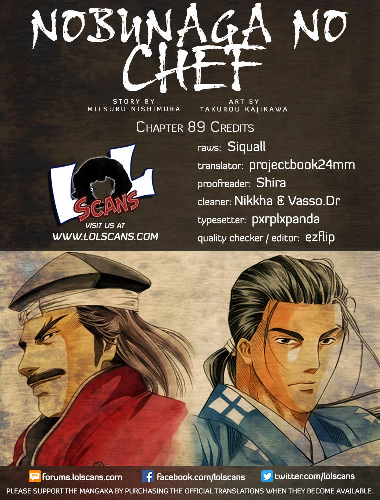 Nobunaga No Chef Chapter 89 - Picture 1