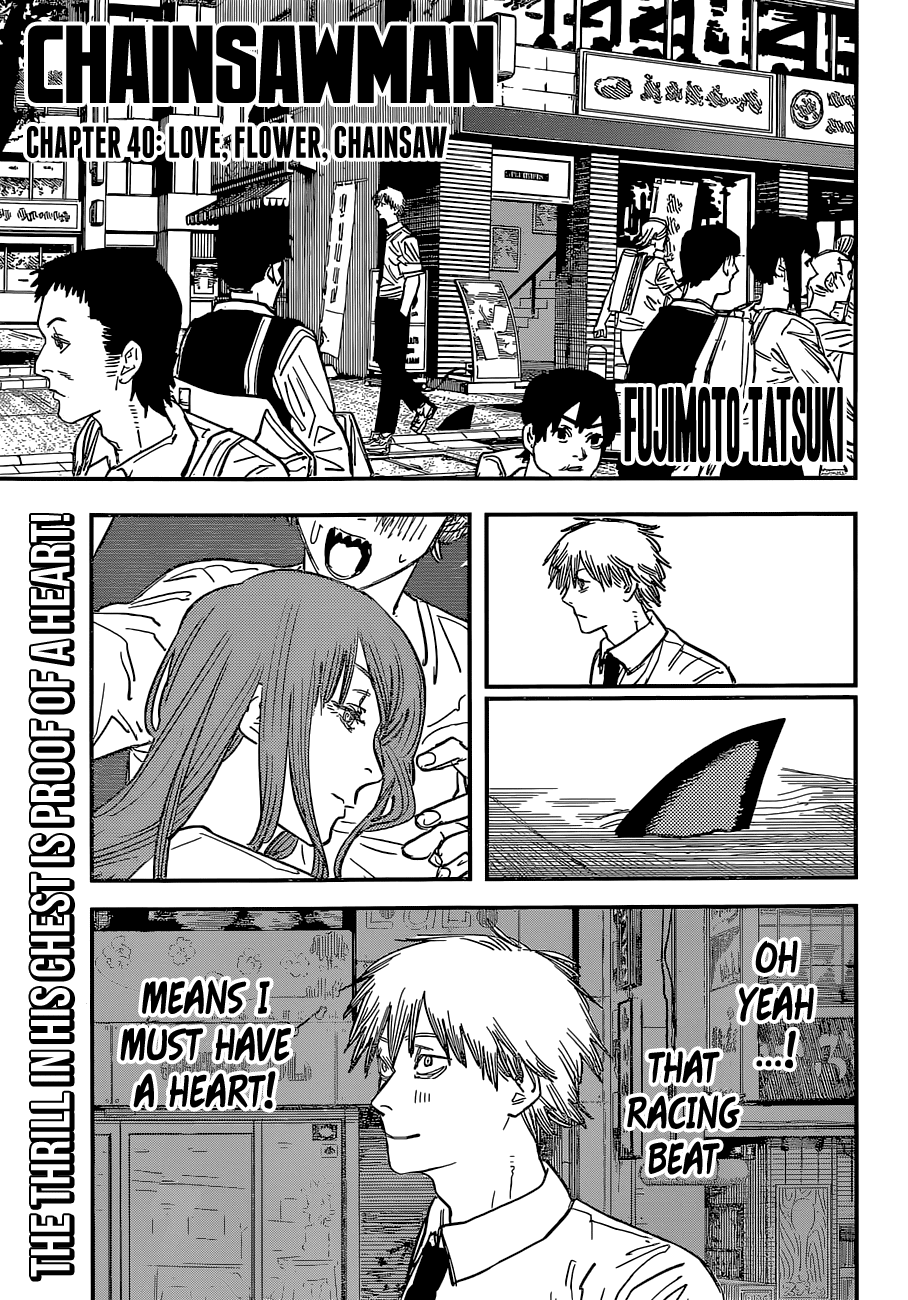 Chainsaw Man Chapter 40: Love, Flower, Chainsaw - Picture 1