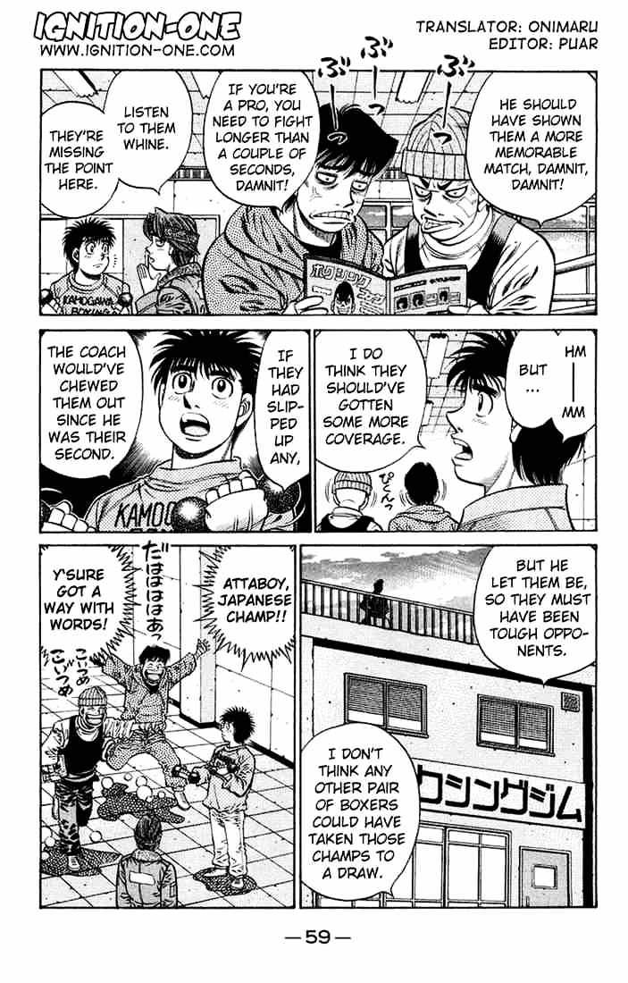 Hajime No Ippo Chapter 673 - Picture 3