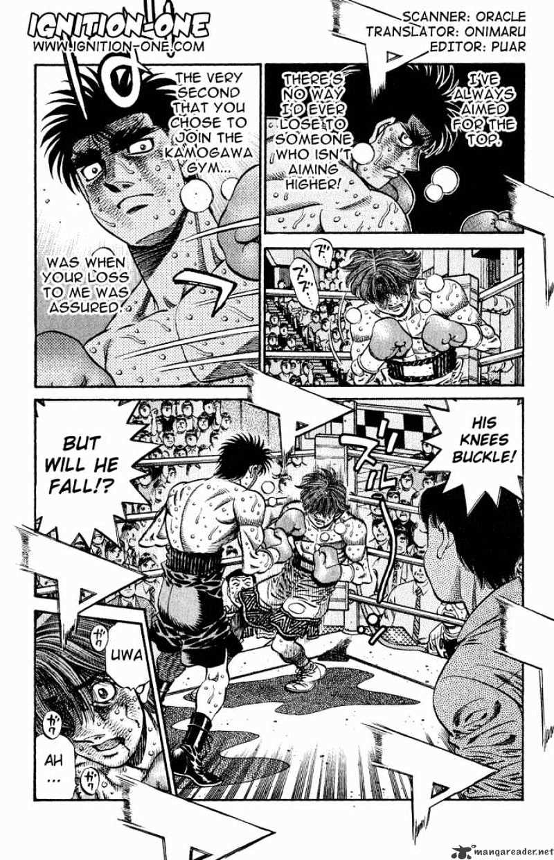 Hajime No Ippo Chapter 613 : The Figures Of My Senpai - Picture 2