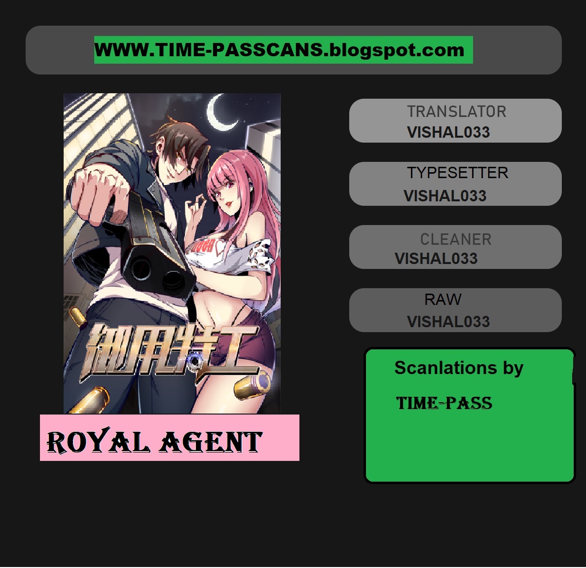 Royal Agent - Page 1