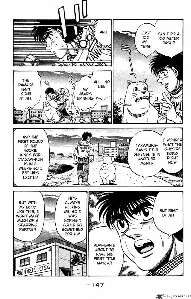 Hajime No Ippo Chapter 441 : Person To Give Me Strength - Picture 3