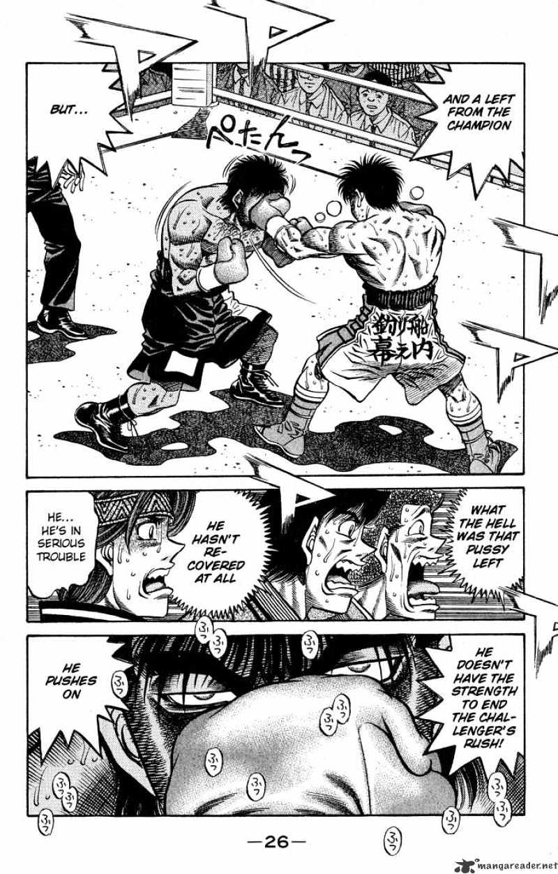 Hajime No Ippo Chapter 435 : Fight With A Smile - Picture 3