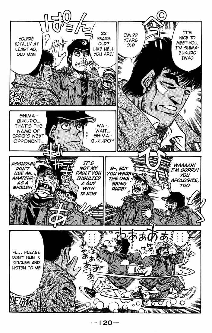 Hajime No Ippo Chapter 422 - Picture 2