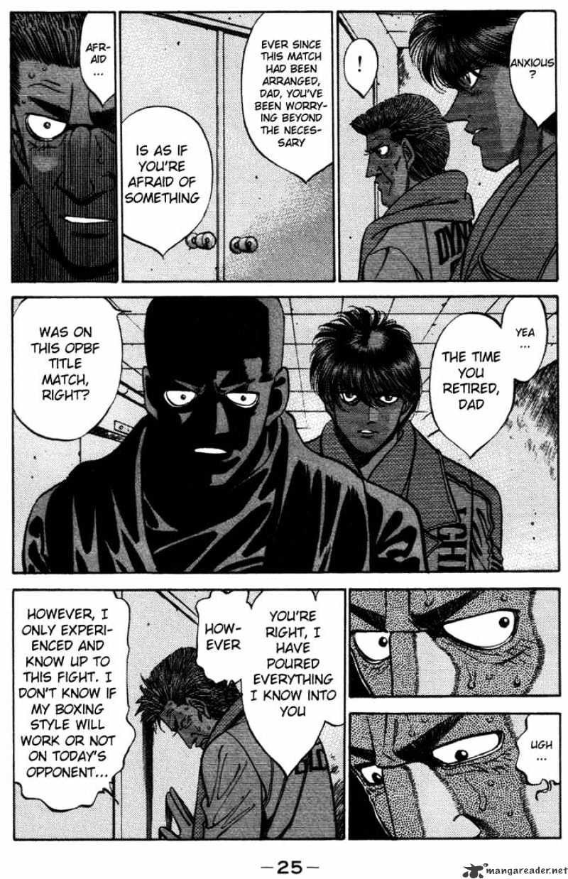 Hajime No Ippo Chapter 317 : An Oath Made On The Counter - Picture 3