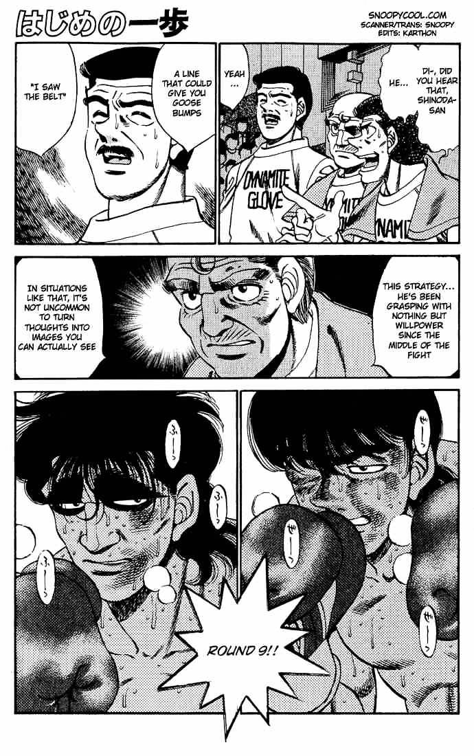 Hajime No Ippo Chapter 285 - Picture 1