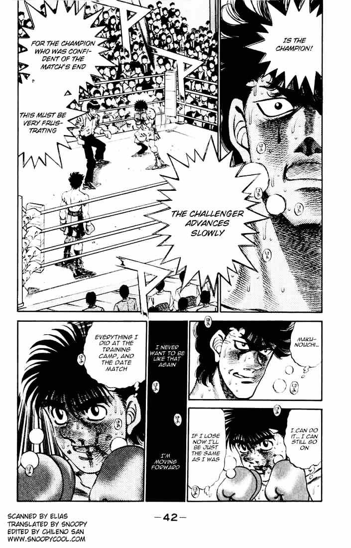 Hajime No Ippo Chapter 262 - Picture 2