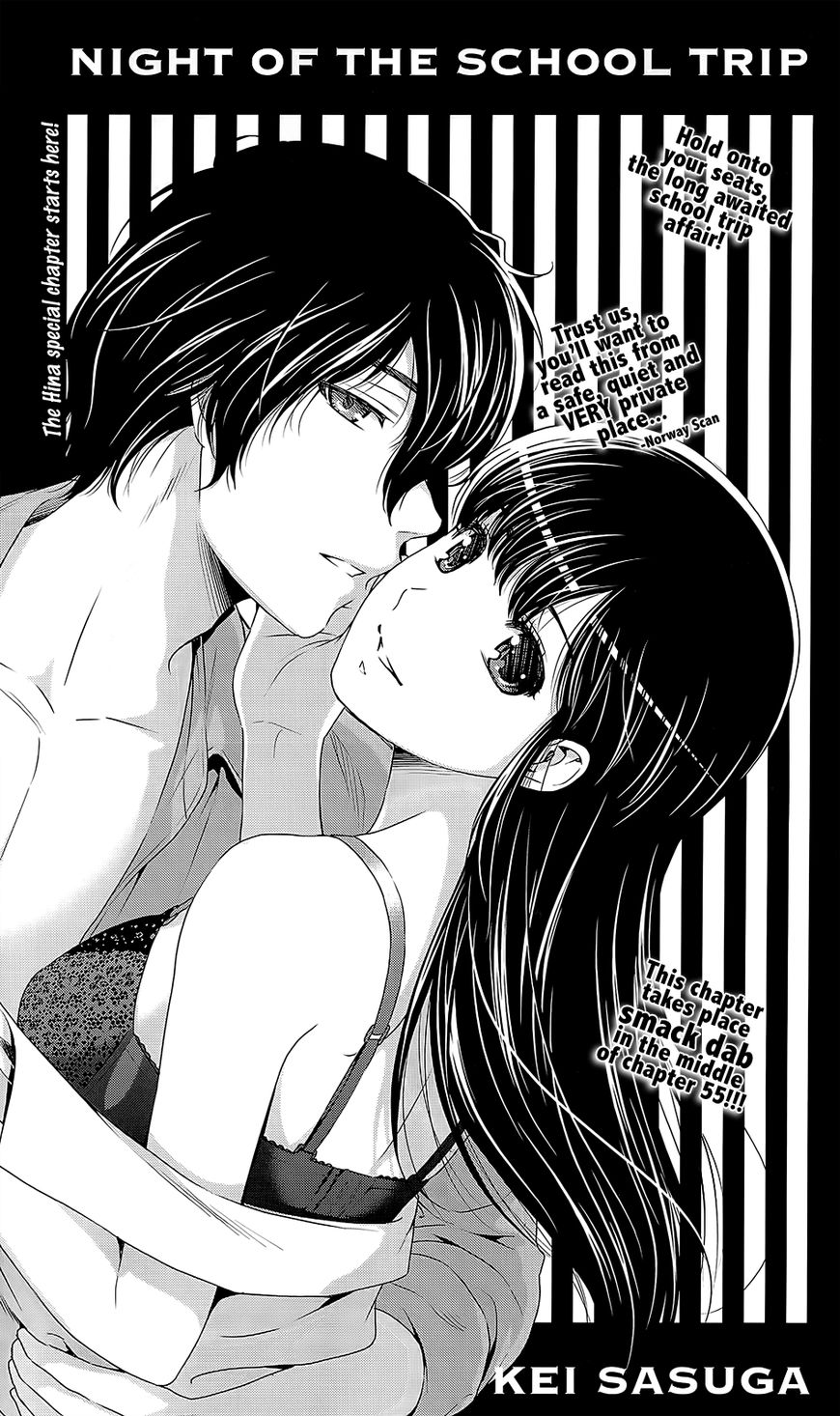 Domestic Na Kanojo Chapter 54.5 : Night Of The School Trip. - Picture 2