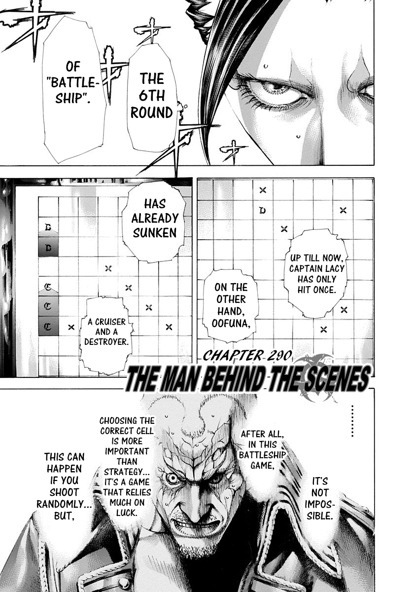 Usogui Chapter 290: The Man Behind The Scenes - Picture 1
