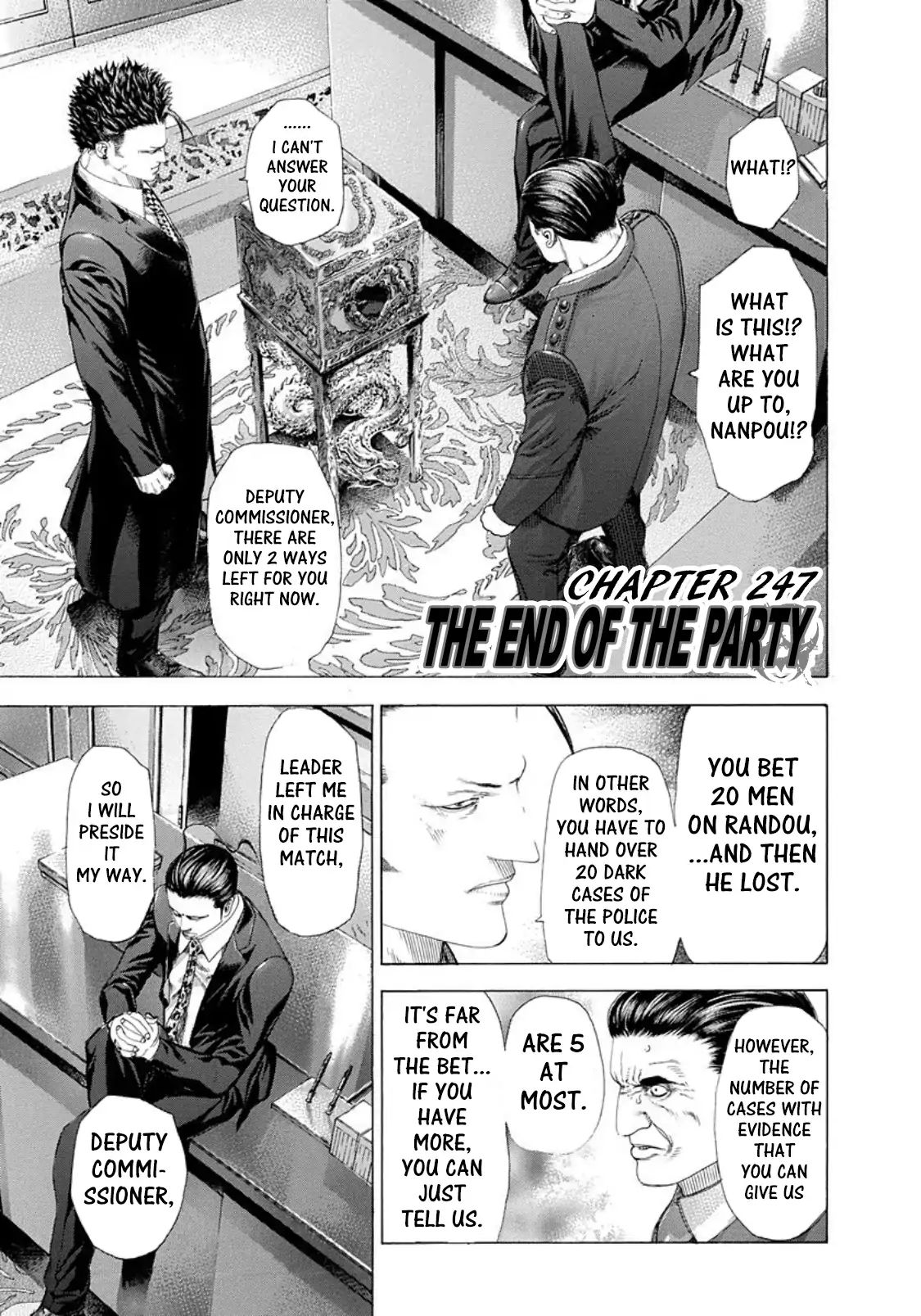 Usogui Chapter 247: The End Of The Party - Picture 1
