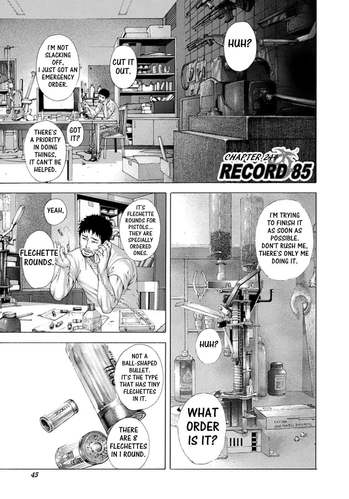 Usogui Chapter 244: Record 85 - Picture 1