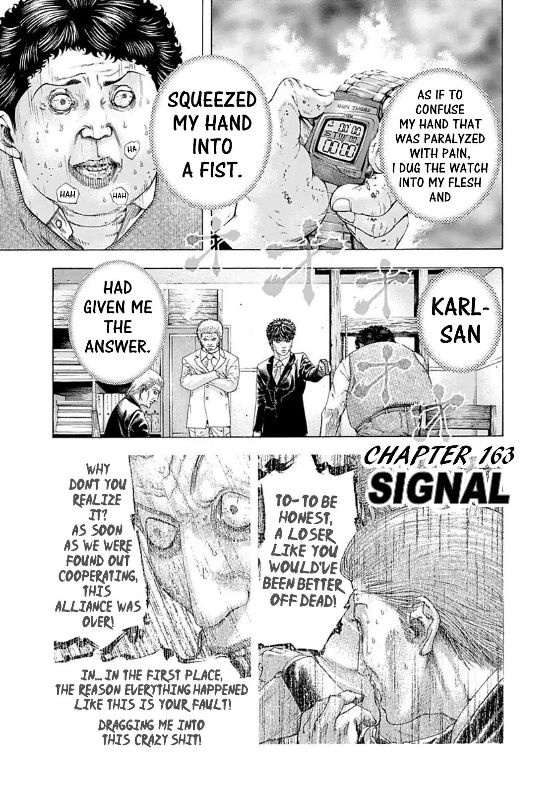Usogui Chapter 163: Signal - Picture 1