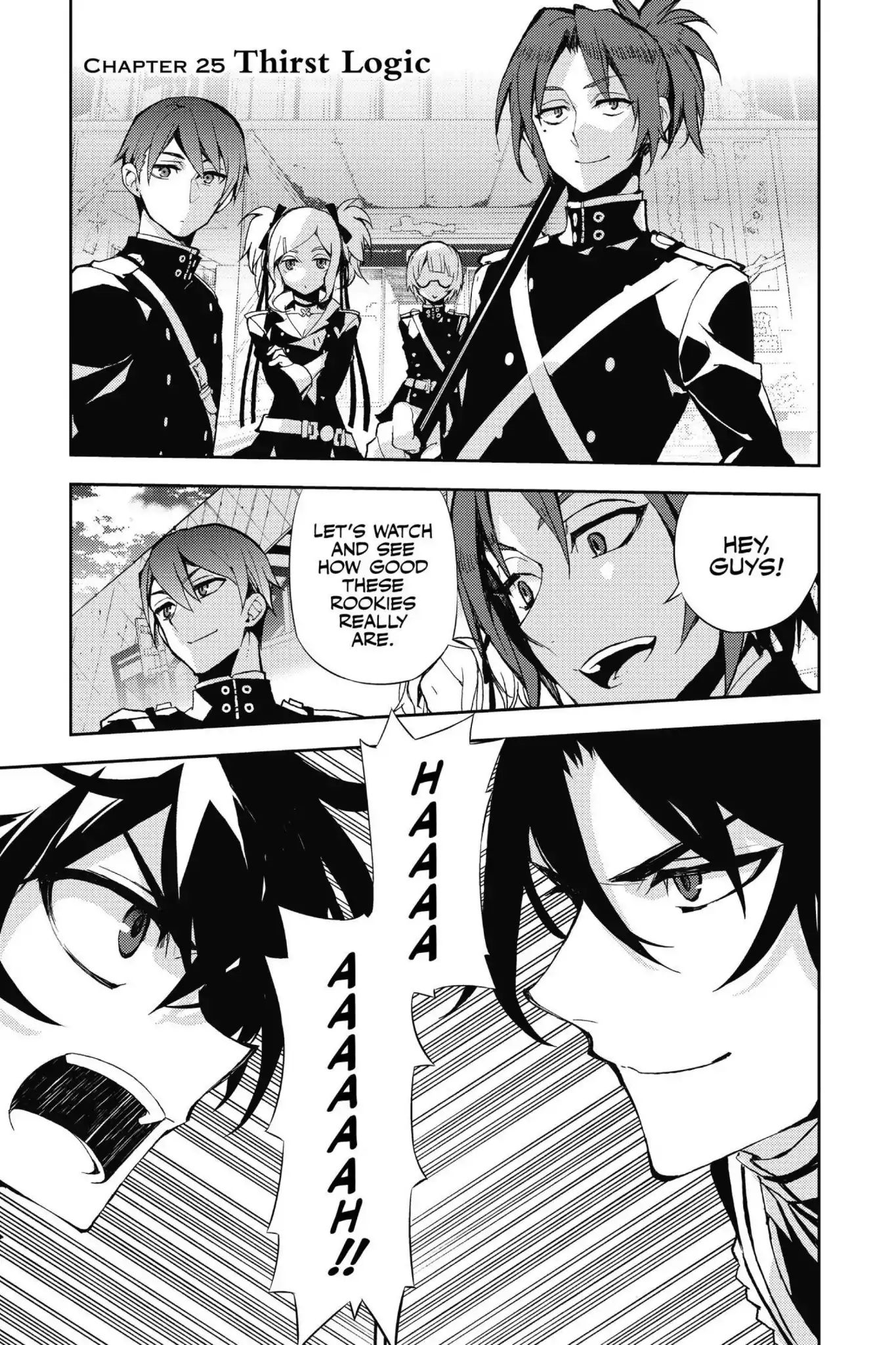 Seraph Of The End Chapter 26: Thirst Logic - Picture 1
