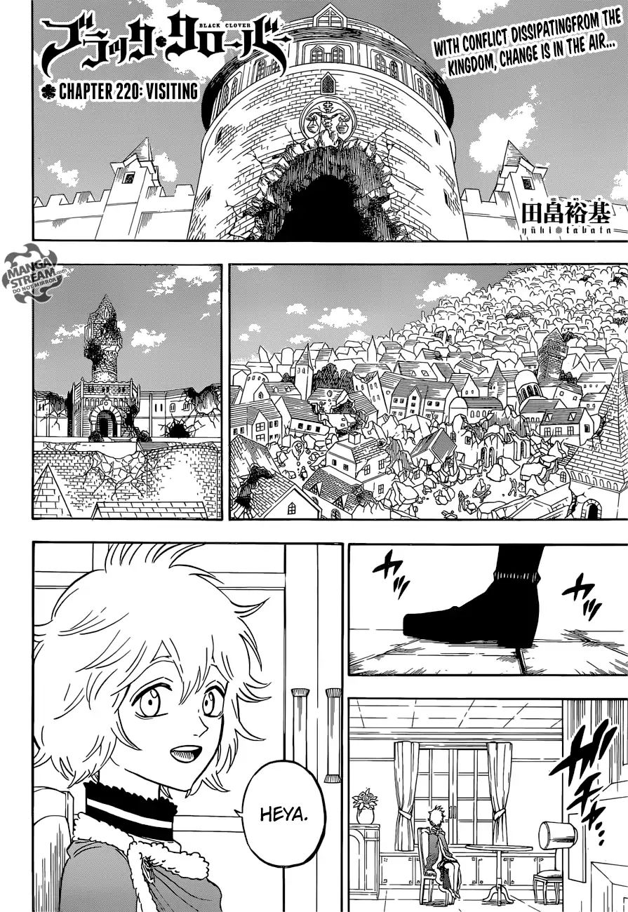 Black Clover Chapter 220: Visiting - Picture 3
