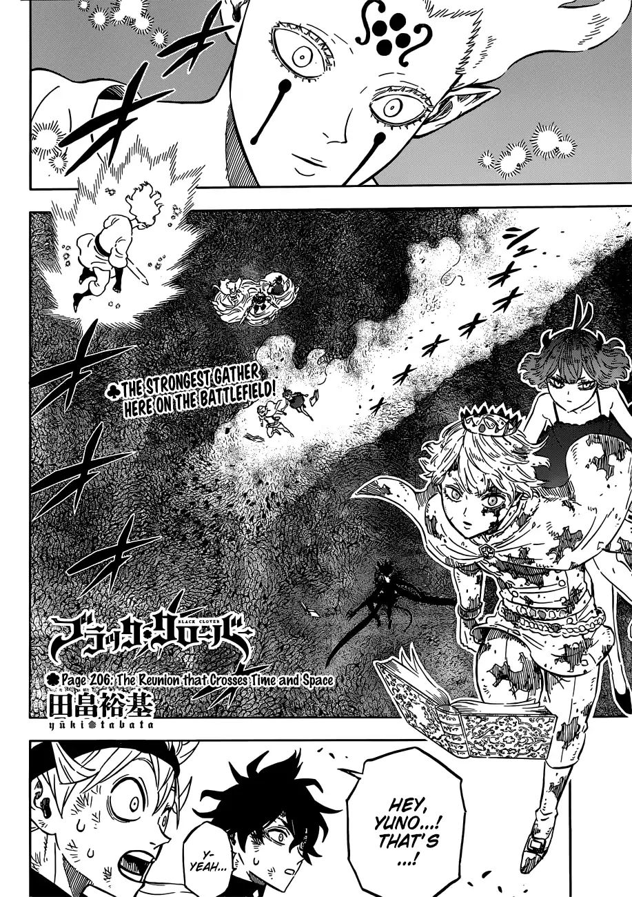 Black Clover Chapter 206: The Reunion That Crosses Time And Space - Picture 3