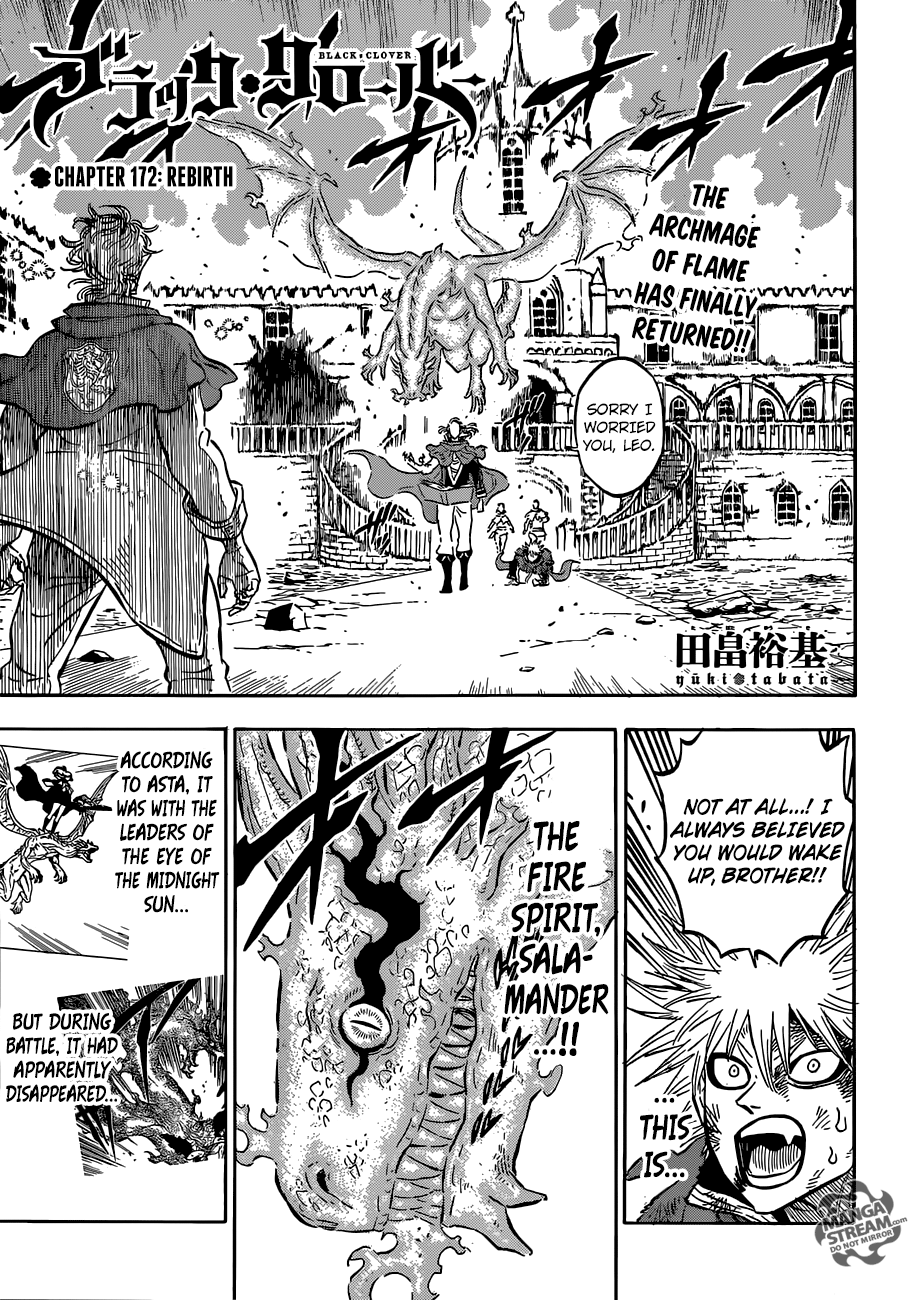 Black Clover Chapter 172 - Picture 1