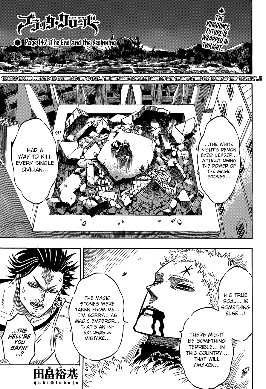 Black Clover Chapter 147 - Picture 1