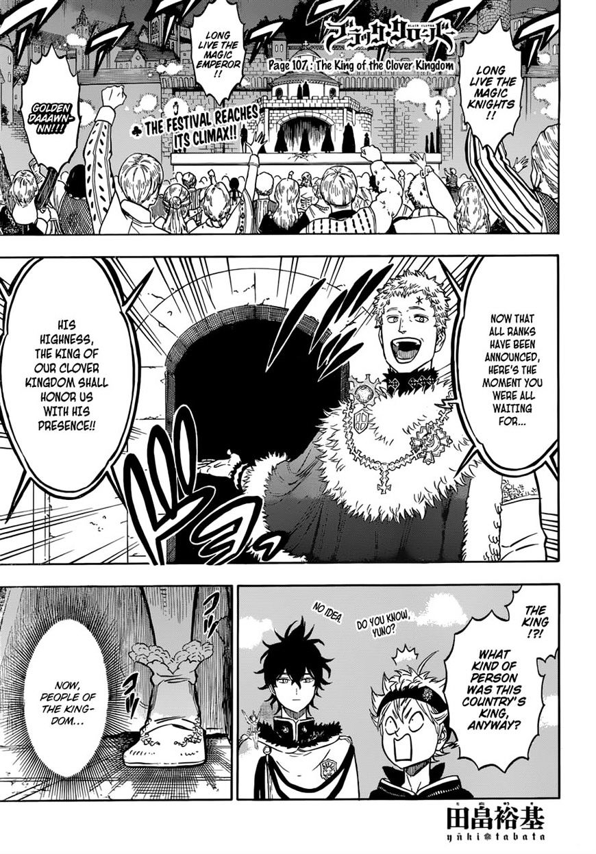 Black Clover Chapter 107 - Picture 1