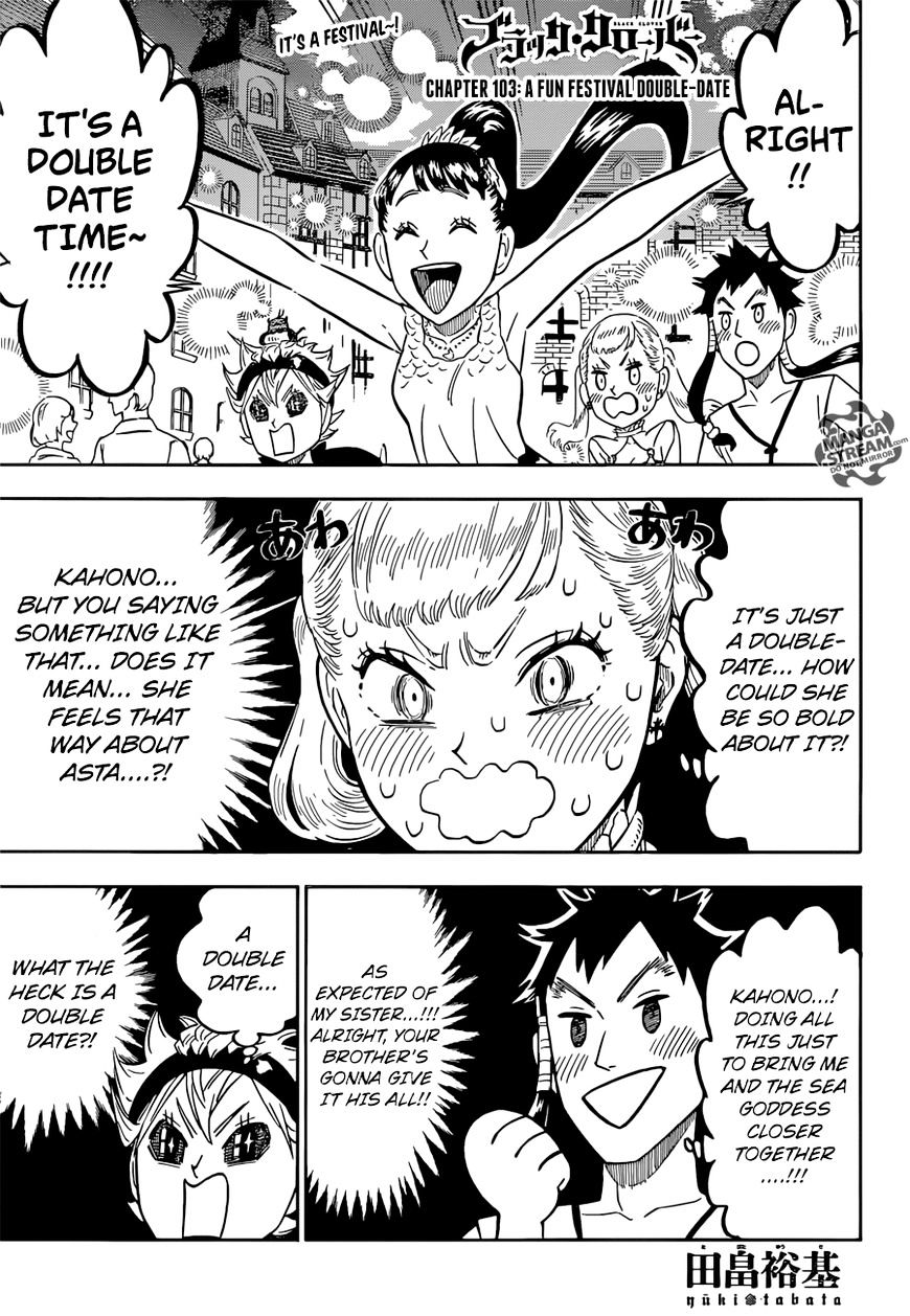Black Clover Chapter 103 - Picture 1