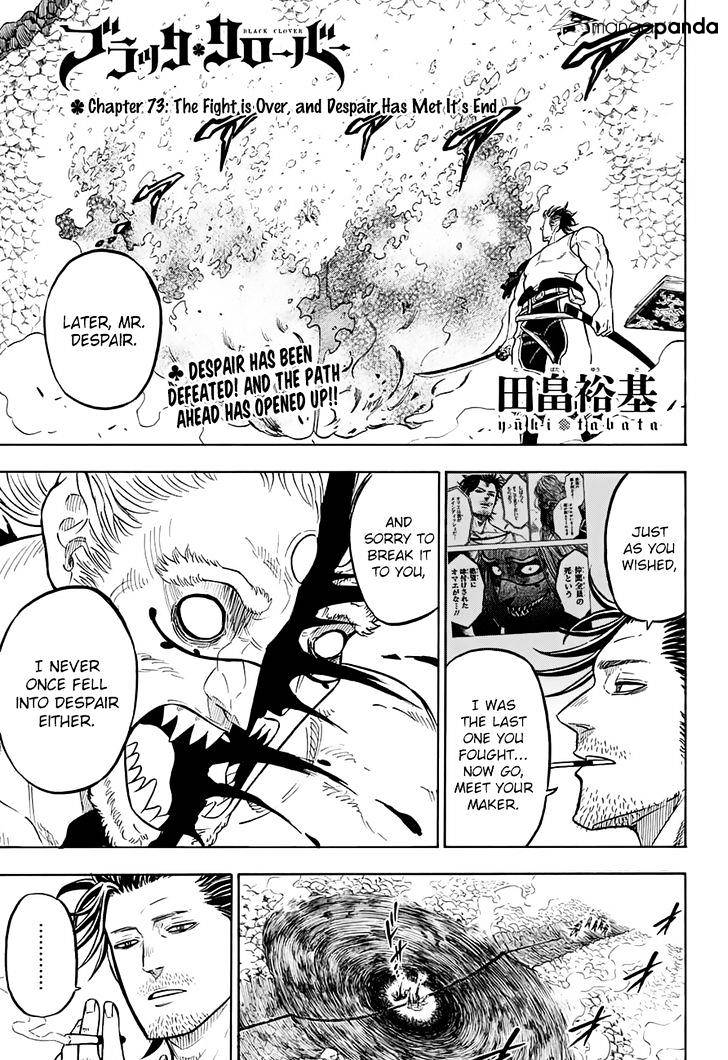 Black Clover Chapter 73 - Picture 2