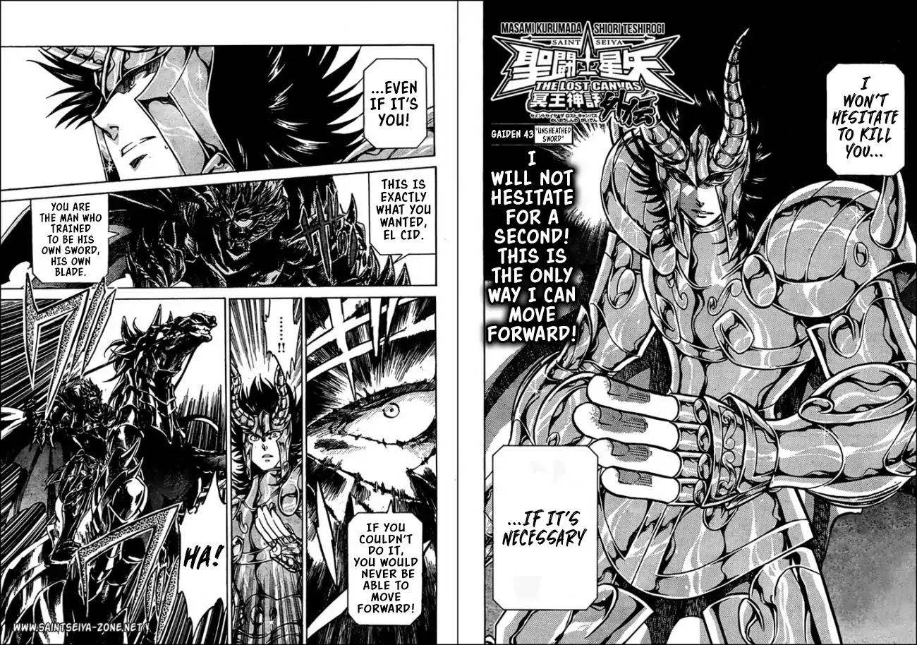 Saint Seiya - The Lost Canvas - Meiou Shinwa Gaiden Chapter 43: Unsheathed Sword - Picture 2