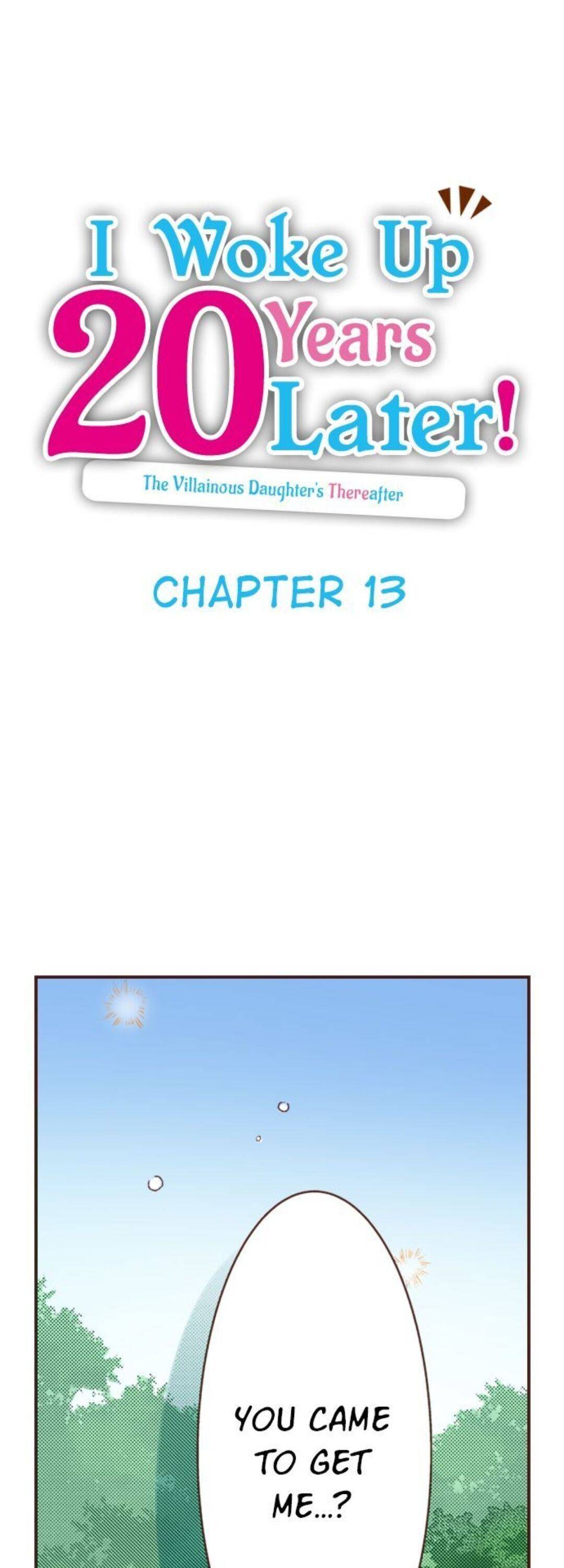 I Woke Up 20 Years Later! Chapter 13 - Picture 1