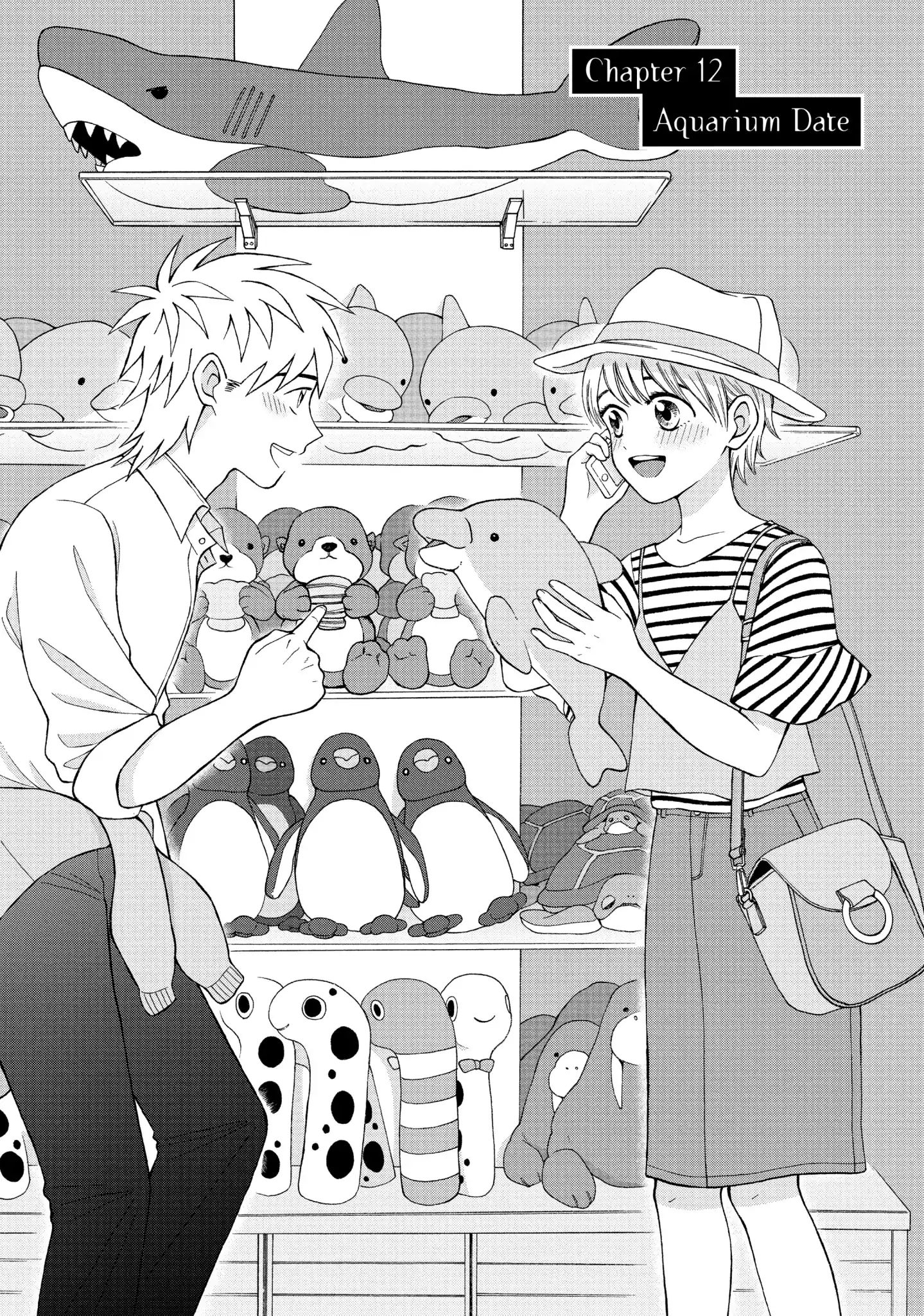 I Want To Hold Aono-Kun So Badly I Could Die Vol.3 Chapter 12: Aquarium Date - Picture 1