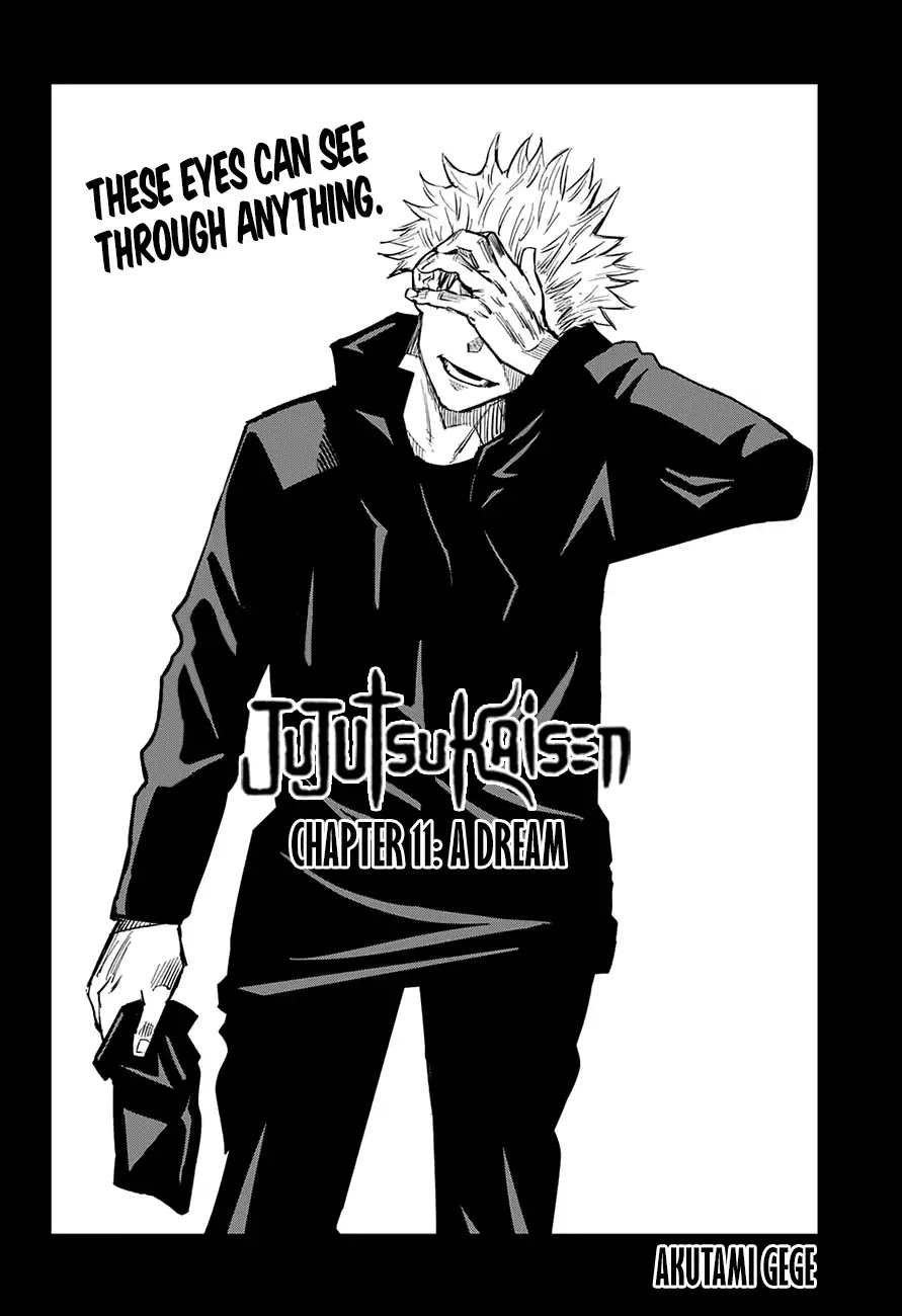 Jujutsu Kaisen Chapter 11: A Dream - Picture 3