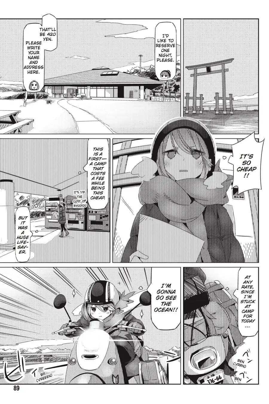 Yurucamp Chapter 27: The Ocean, The Lake, And Some Lucky Camping - Picture 1