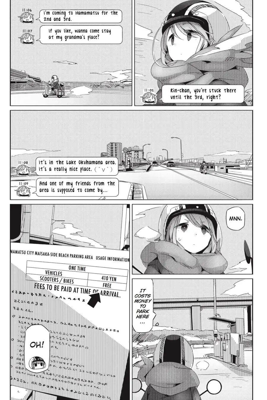 Yurucamp Chapter 27: The Ocean, The Lake, And Some Lucky Camping - Picture 2