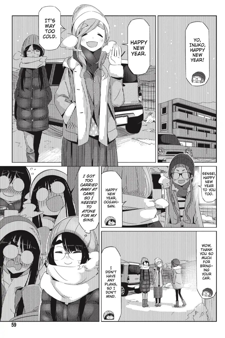 Yurucamp Chapter 26: The Beginning Of The Year - Picture 1