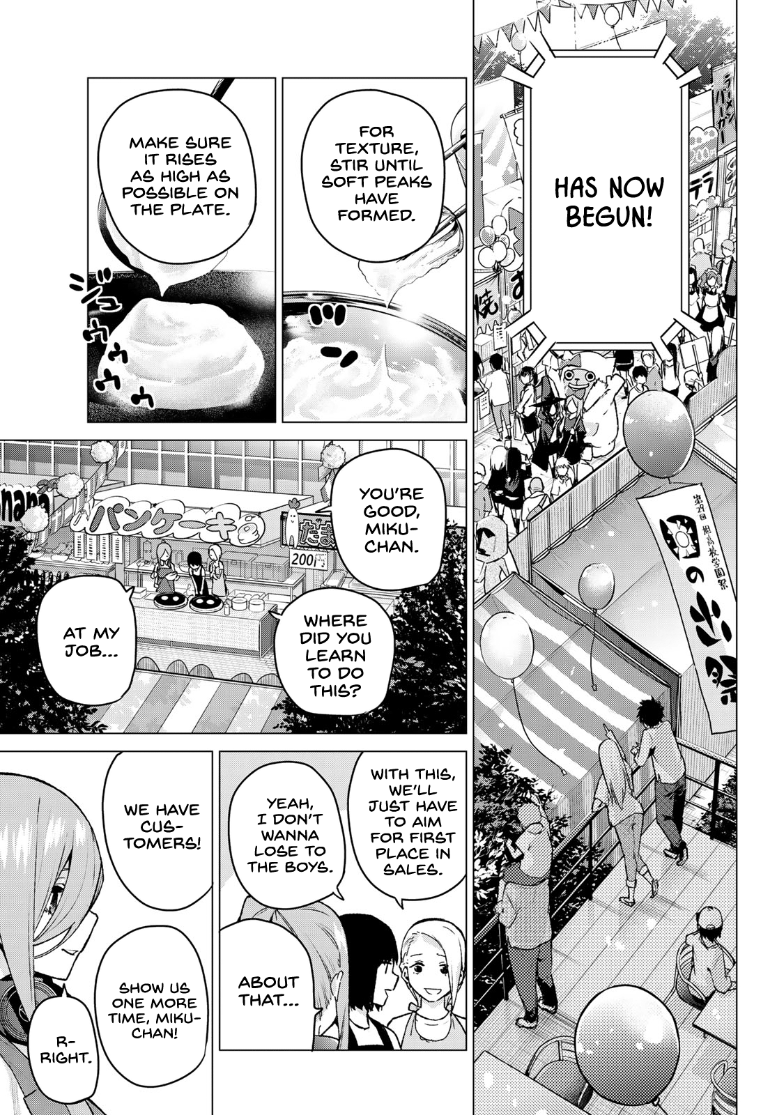 Go-Toubun No Hanayome Chapter 99: The Sunrise Festival: Day 1 - Picture 3