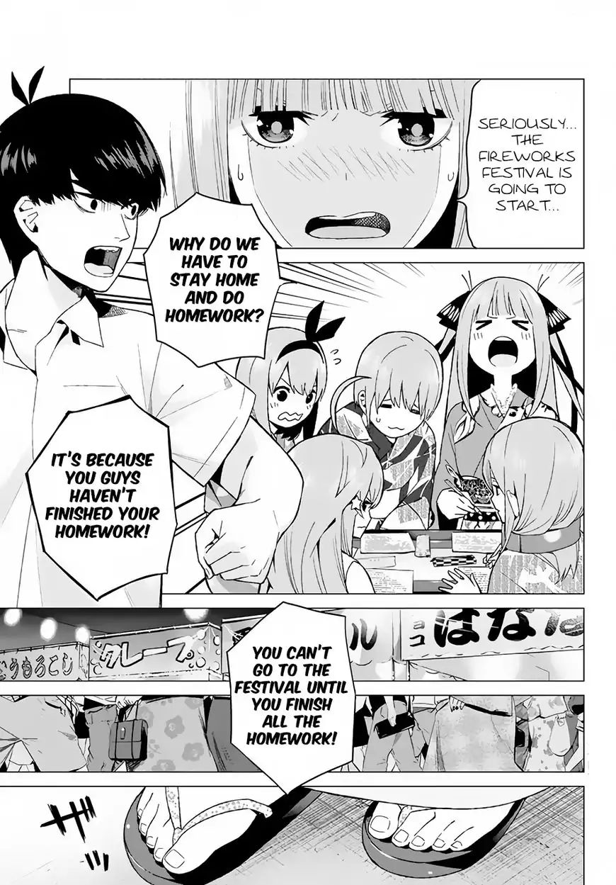 Go-Toubun No Hanayome Vol.2 Chapter 8: Today Is Holiday (2) - Picture 2