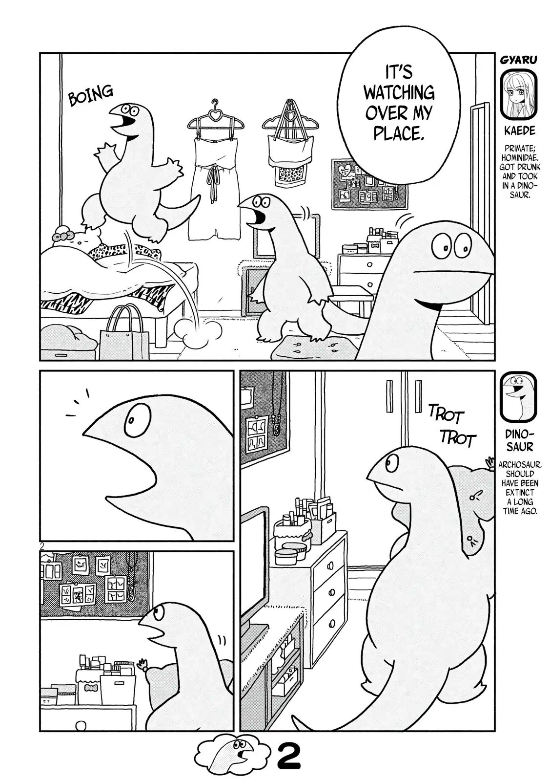 Gyaru And Dinosaur - Page 2