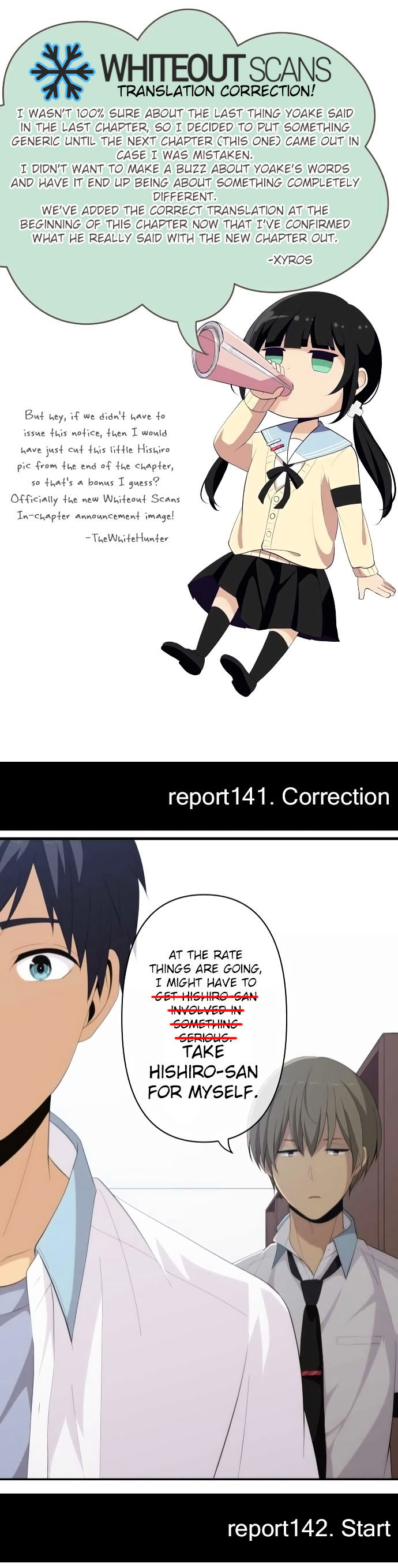 Relife Chapter 142 : Report142. Overflowing - Picture 1