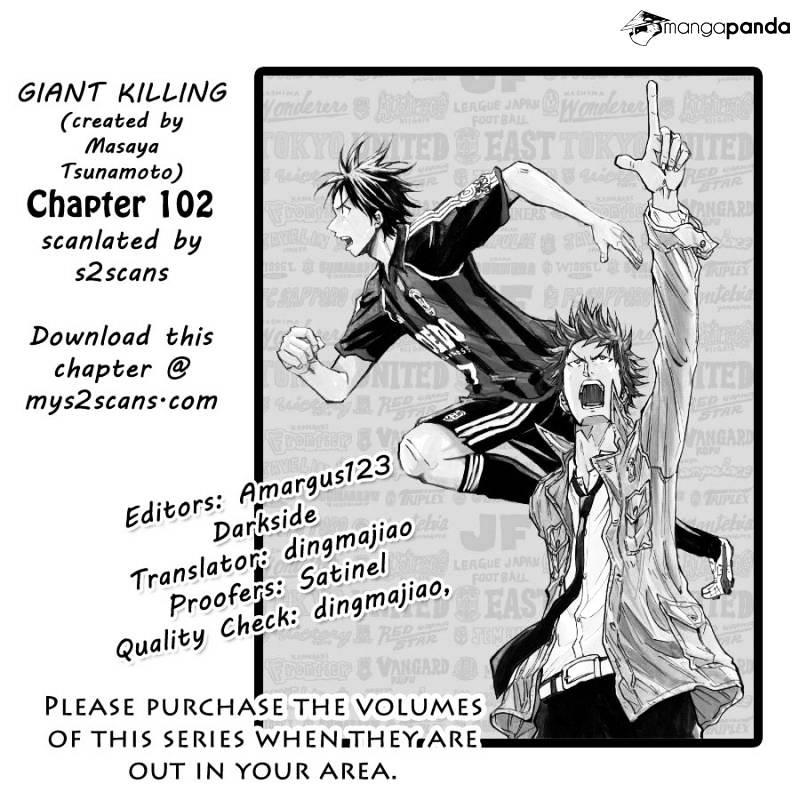 Giant Killing Chapter 102 - Picture 1
