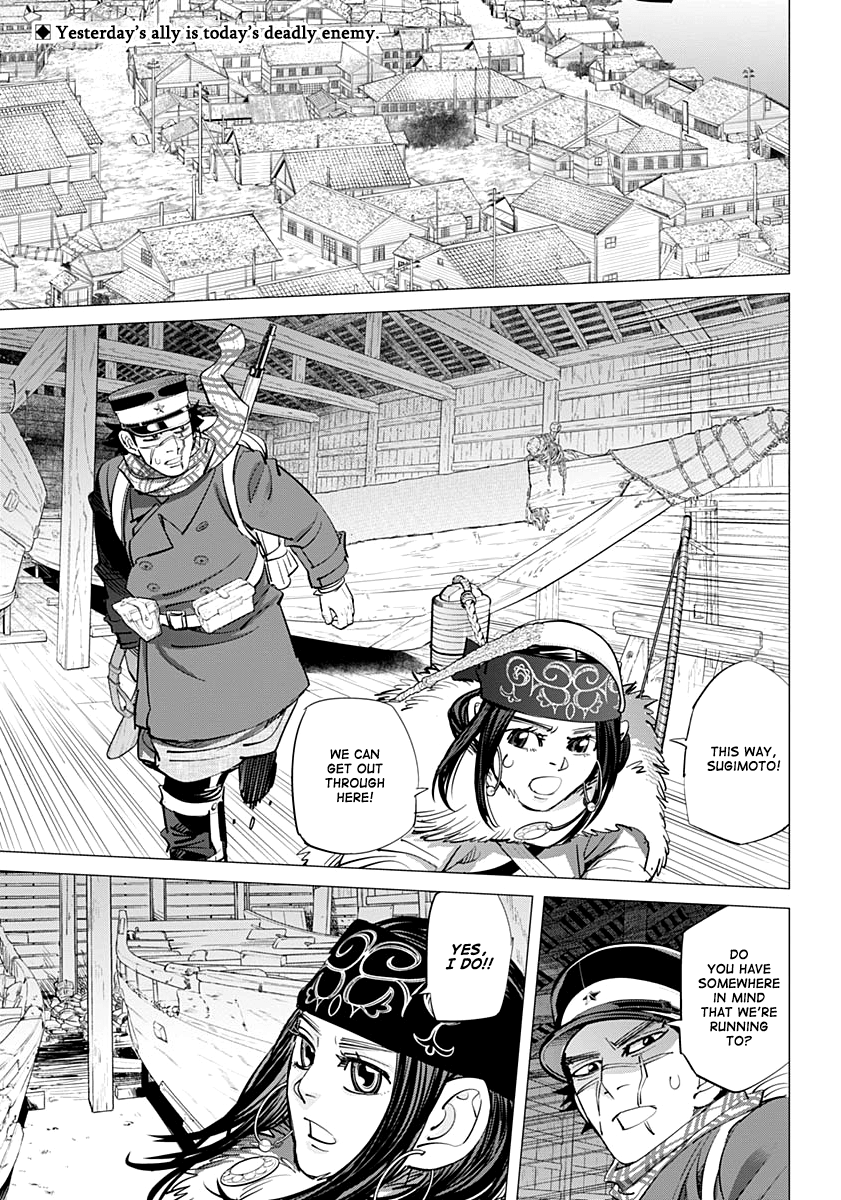 Golden Kamui Chapter 212: Raised Hackles - Picture 2