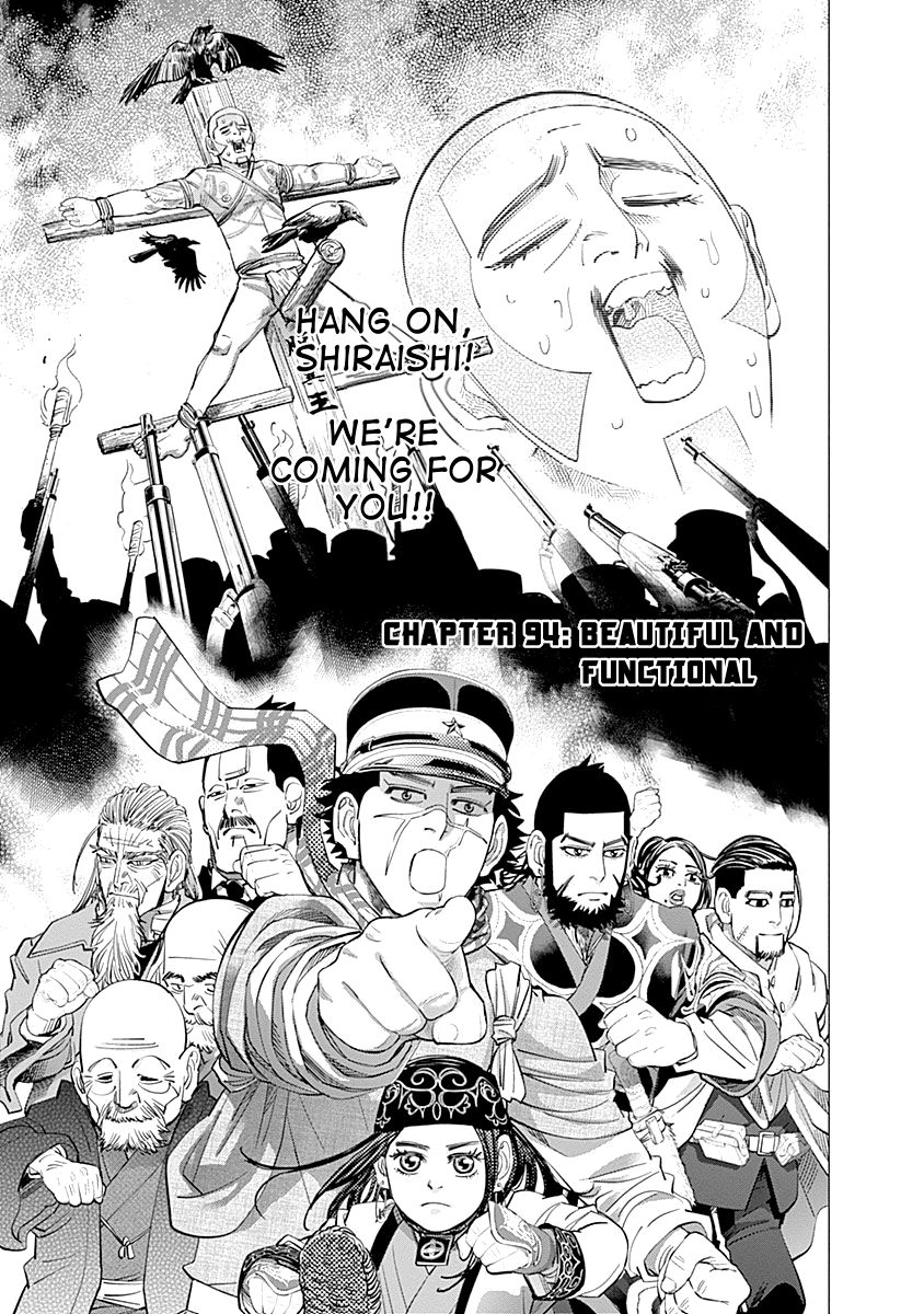 Golden Kamui Chapter 94 : Beautiful And Functional - Picture 1