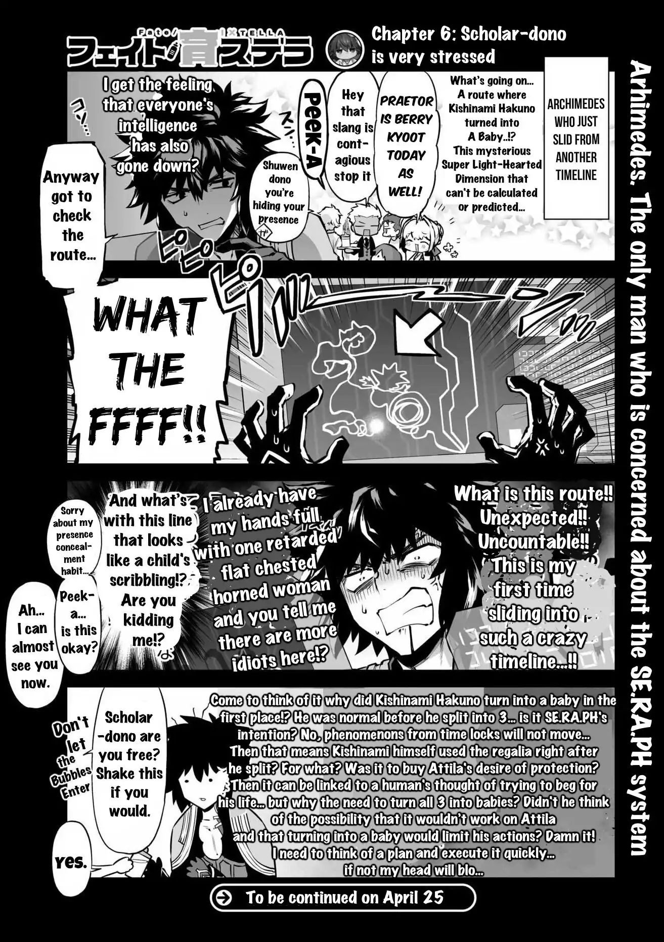 Fate/ikustella Chapter 6: Scholar-Dono Is Very Stressed - Picture 1