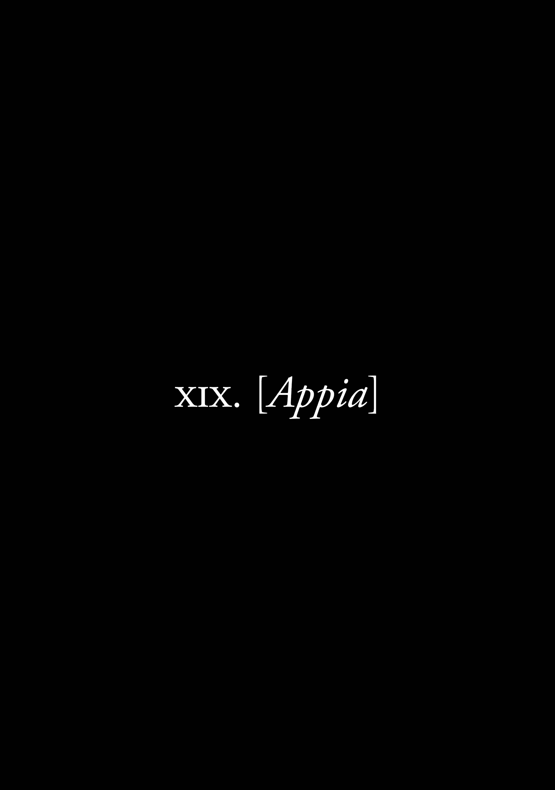 Plinivs Vol.3 Chapter 19: Appia - Picture 1