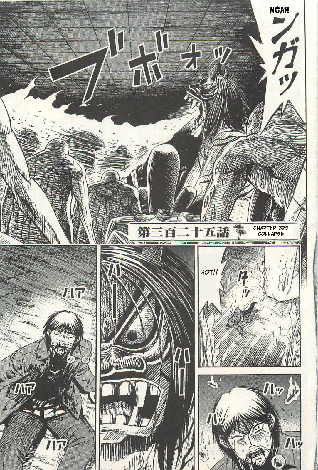 Higanjima Vol.33 Chapter 325: Collapse - Picture 1