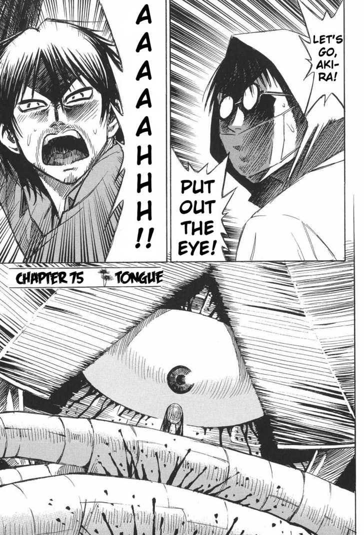 Higanjima Vol.9 Chapter 75 : Tongue - Picture 1